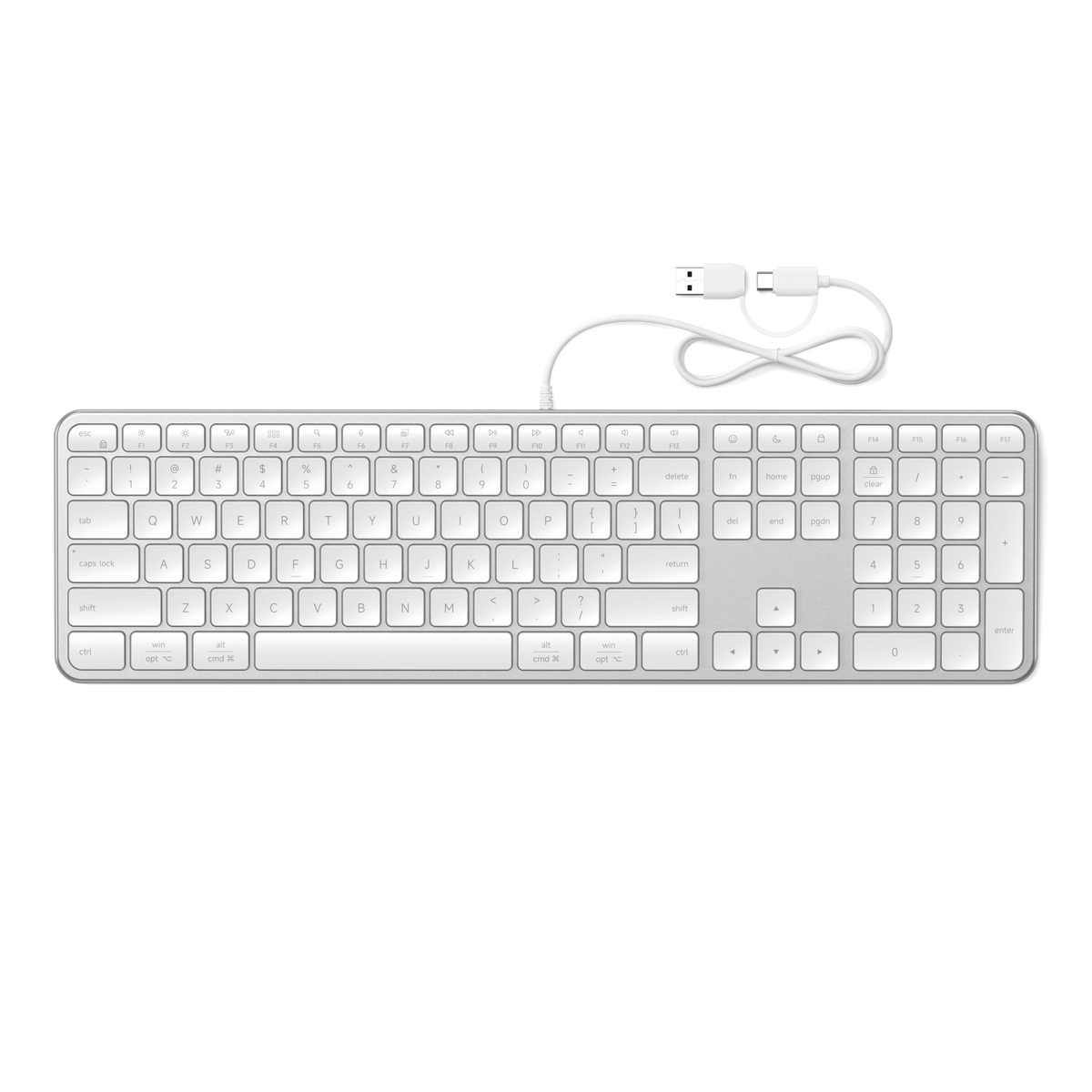 Slim LX3 Wired Keyboard